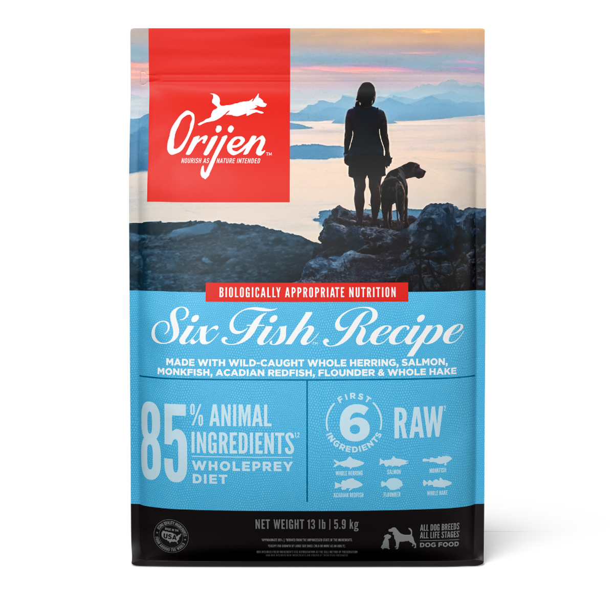 Orijen Six Fish Recipe 5.9KG