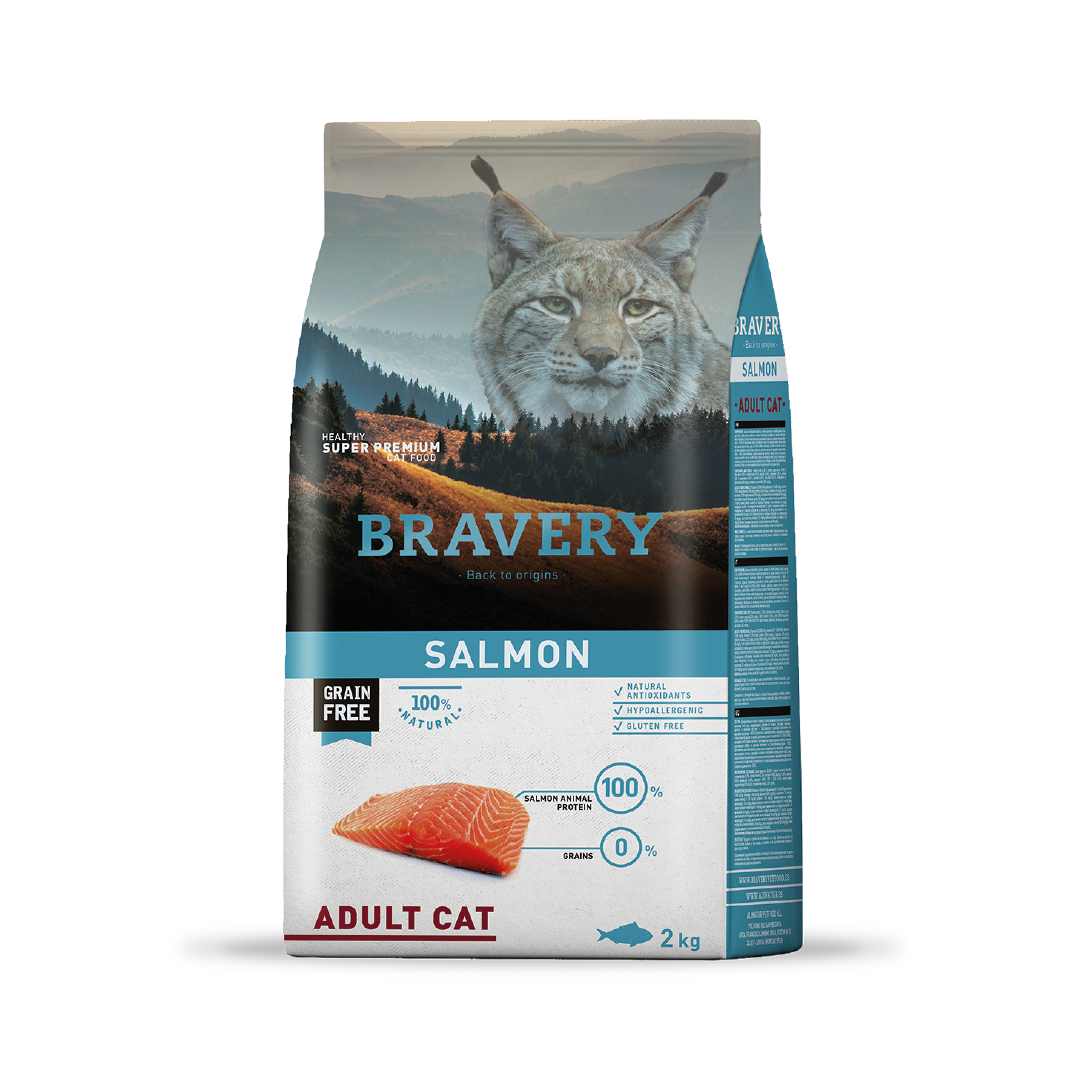 Bravery Adult Cat Salmon 2Kg