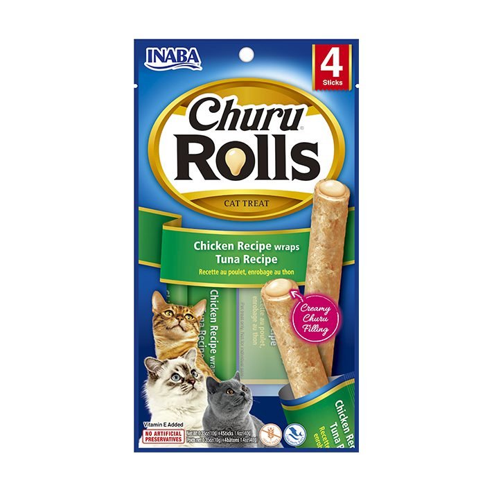 Churu Rolls Chicken Wraps Tuna