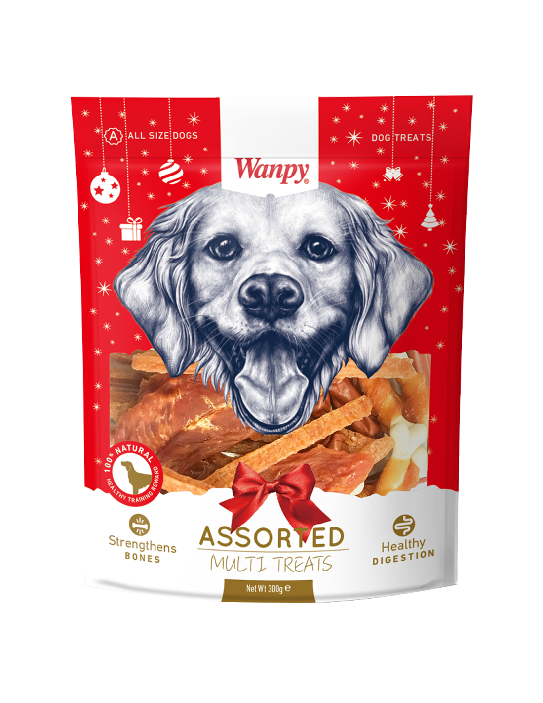 Wanpy Assorted Multi Treast 300G