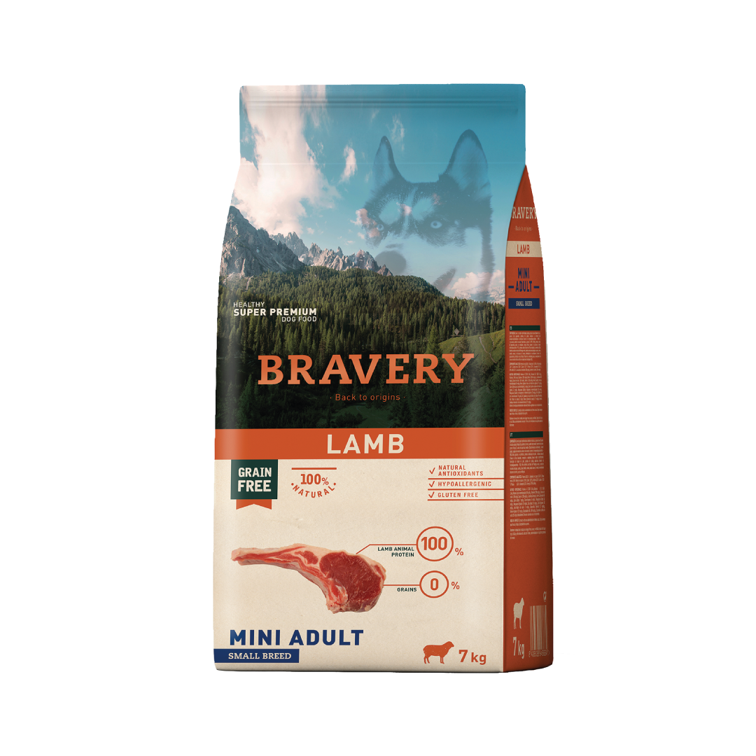 Bravery Mini Adult Lamb 7KG