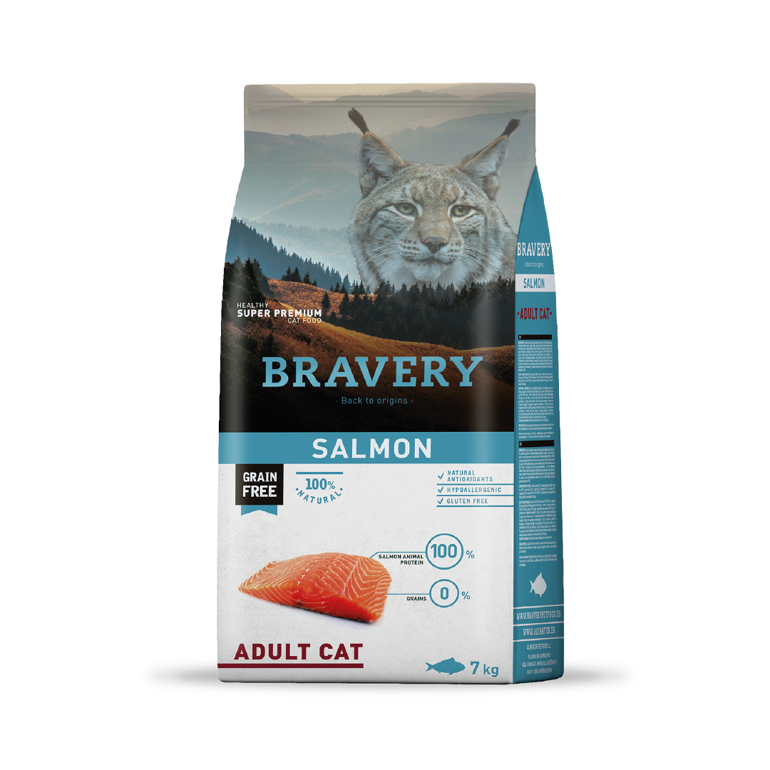 Bravery Adult Cat Salmon 7Kg