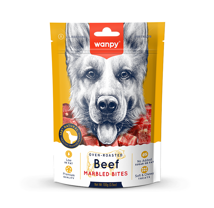 Wanpy Marbled Beef Bite 100G