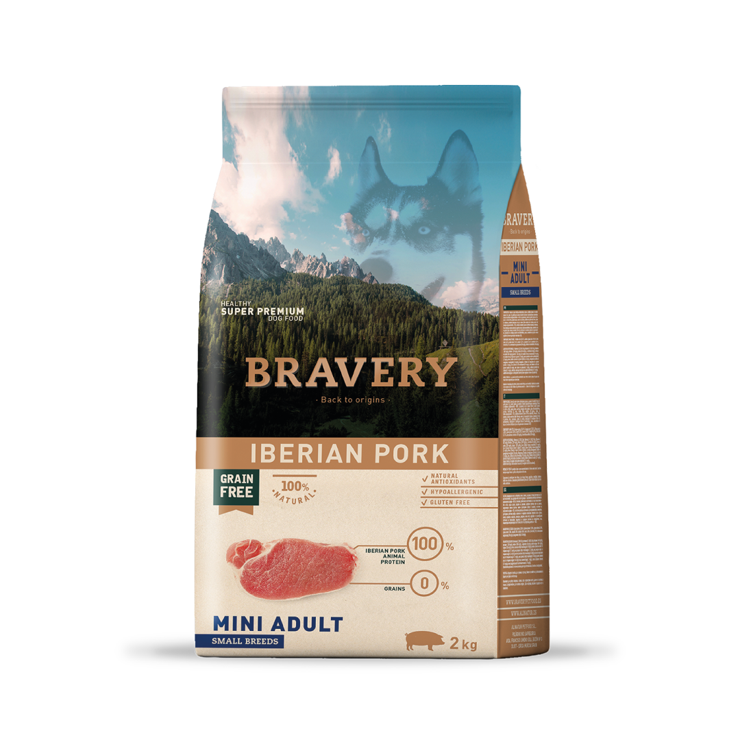Bravery Mini Adult Iberian Pork 2KG