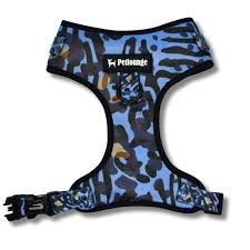 Petlounge Arnes Pechera - Blue Leopard L/XL