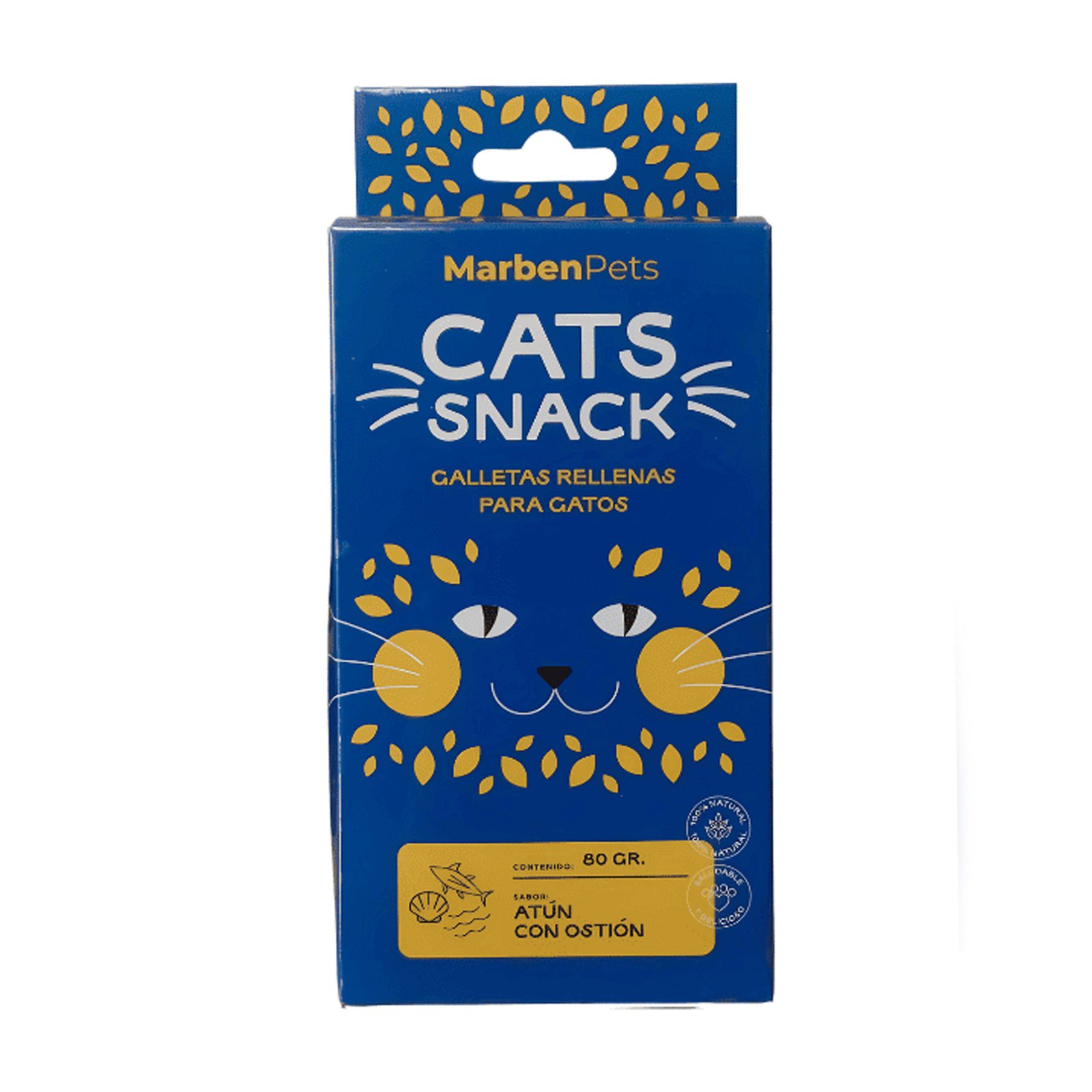 Cats Snack Galleta Rellena Atún Con Ostión