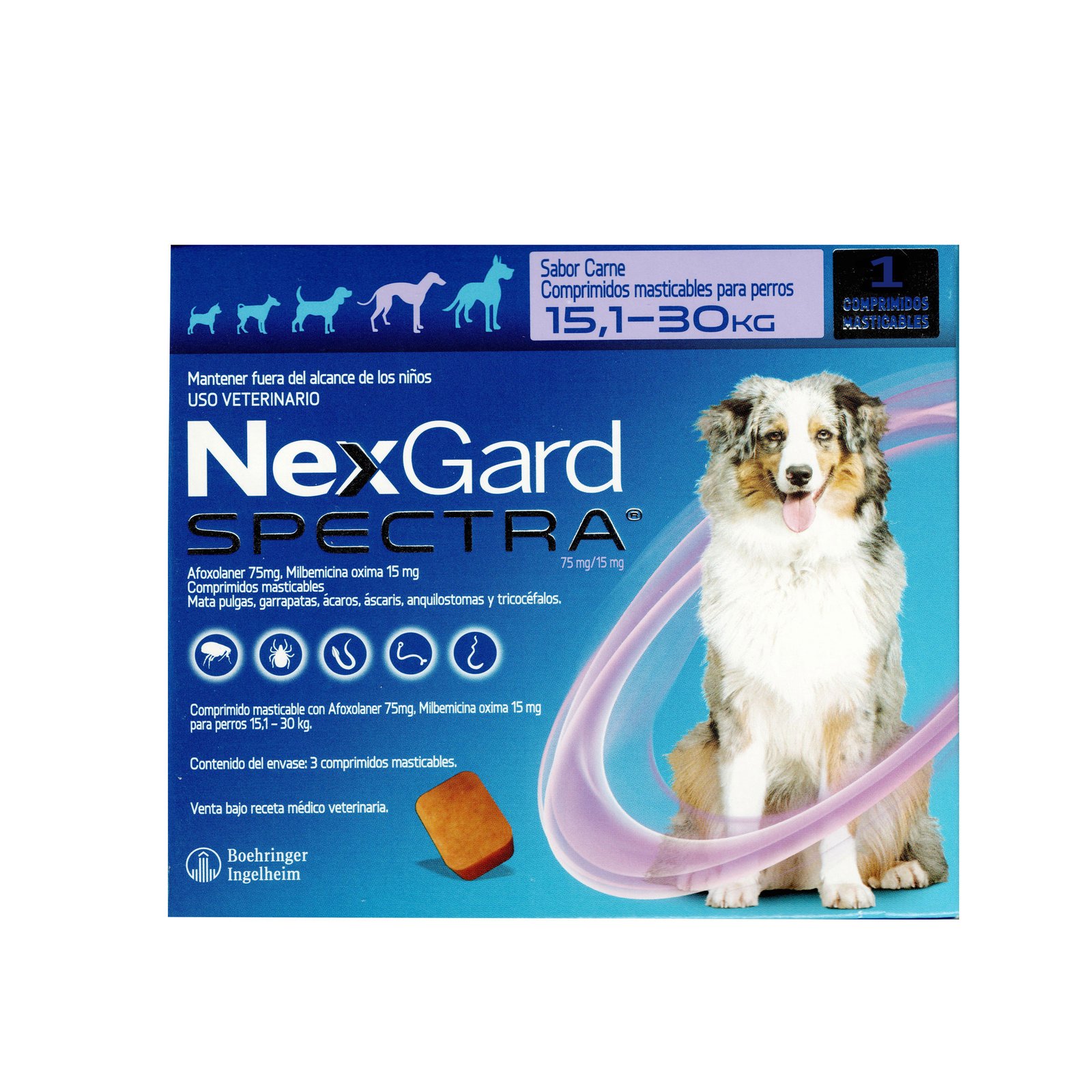 Nexgard Spectra x1 15,1 - 30 Kg