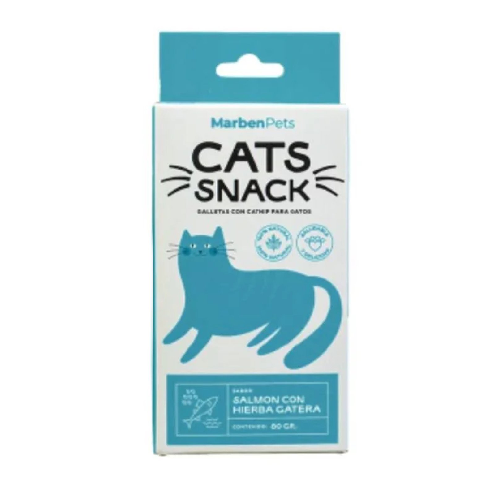 Cats Snack Galletas de Salmon con Hierba Gatera