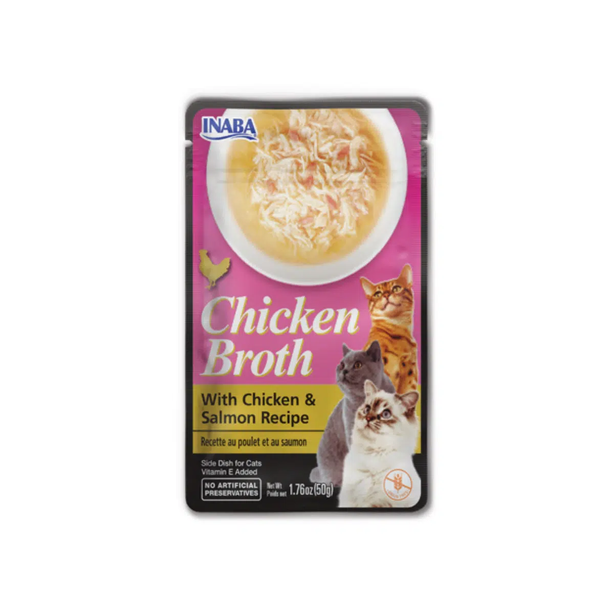 Chicken Broth With Chicken & Salmon Recipe 50g