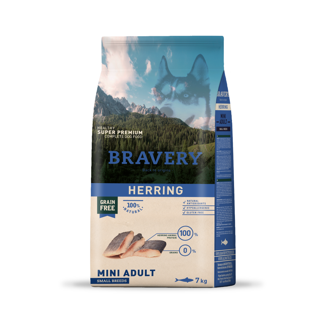 Bravery Mini Adulto Herring 7KG