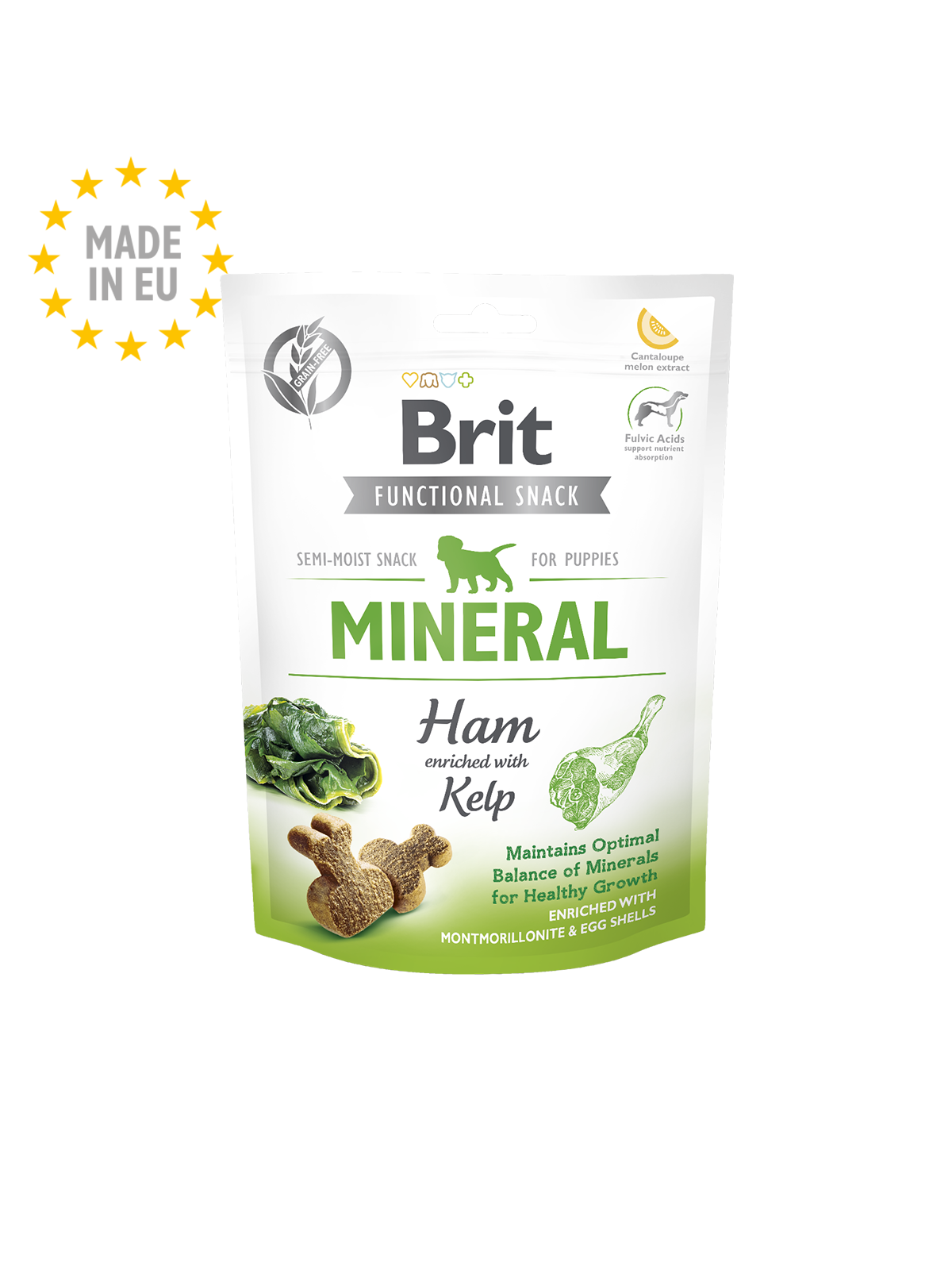 Brit Funcional Snack Mineral - Ham & Kelp 150g