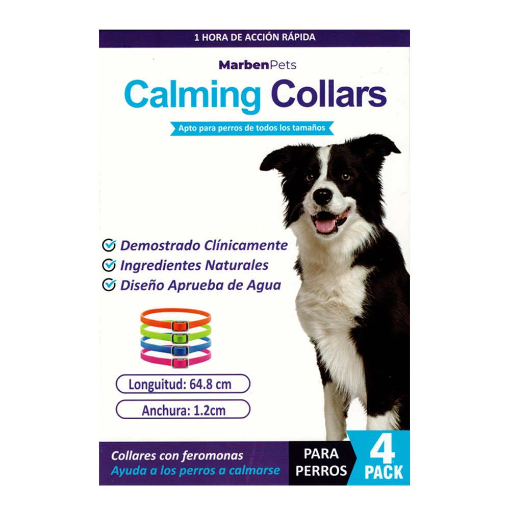 Marben Pets Calming Collars 4 Unidades