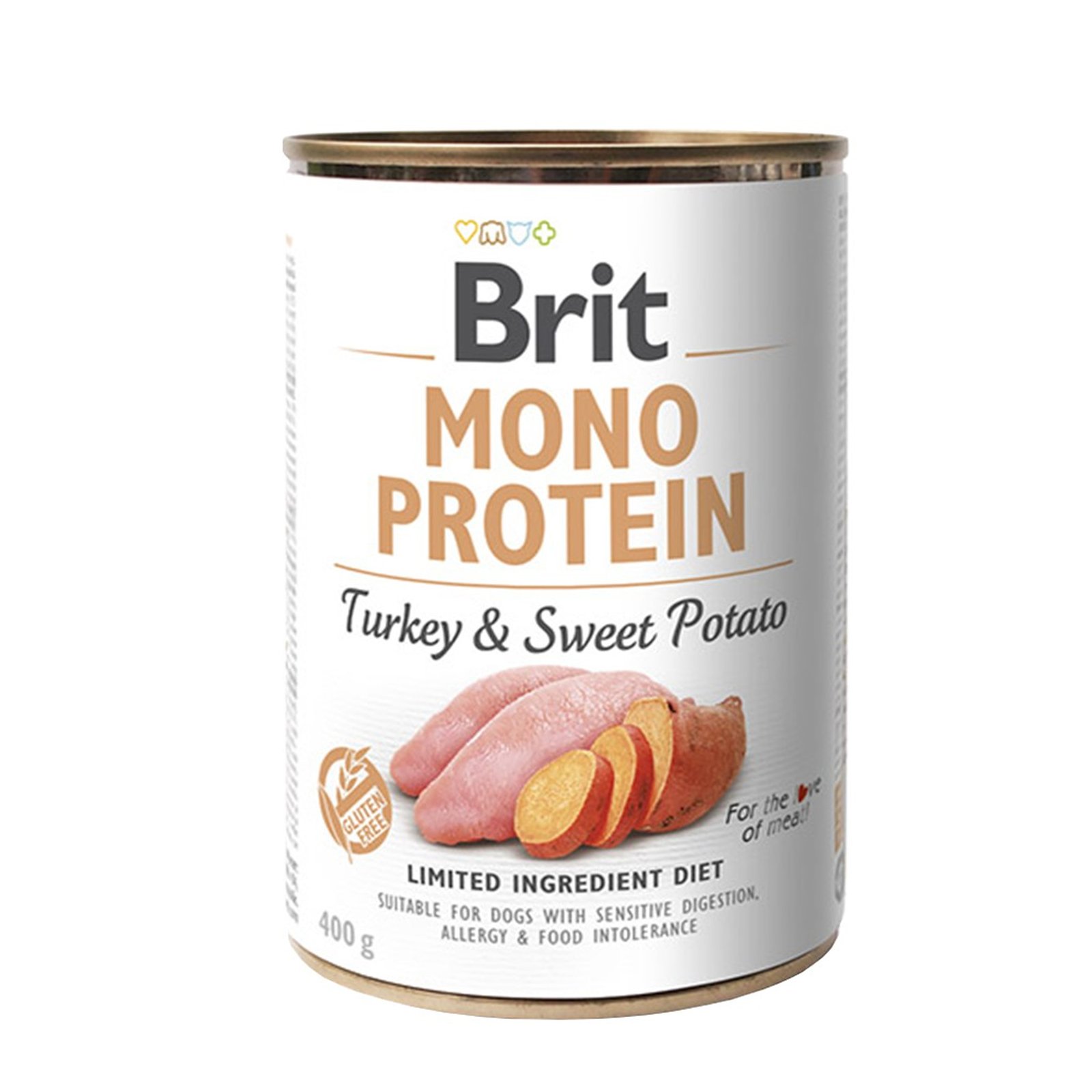 Brit Mono Protein Turkey & Sweet Potato 400g