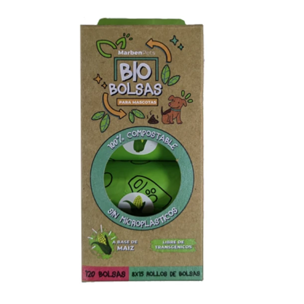 Marben Pets Bio Bolsas 8x 15