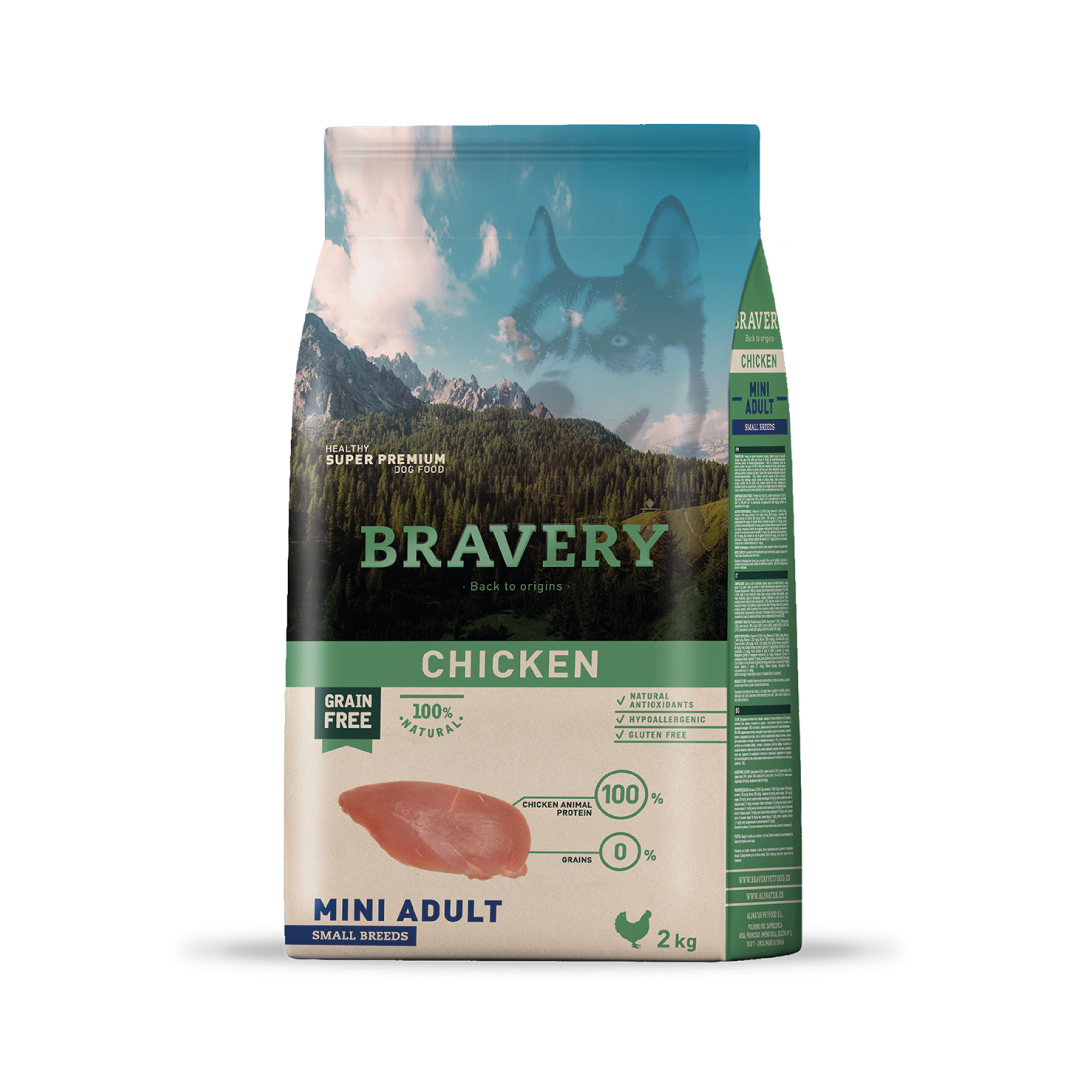 Bravery Mini Adult Chicken 2KG