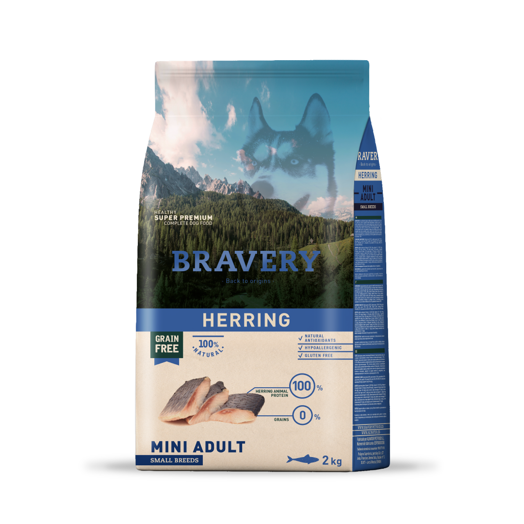 Bravery Mini Adulto Herring 2KG