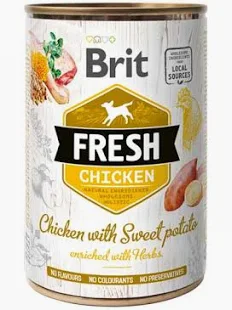 Brit Fresh Chicken with Sweet Potato 400g