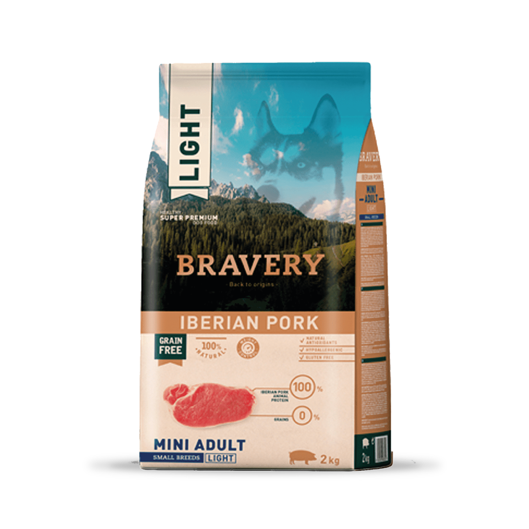 Bravery Mini Adult Light Iberian Pork 2KG