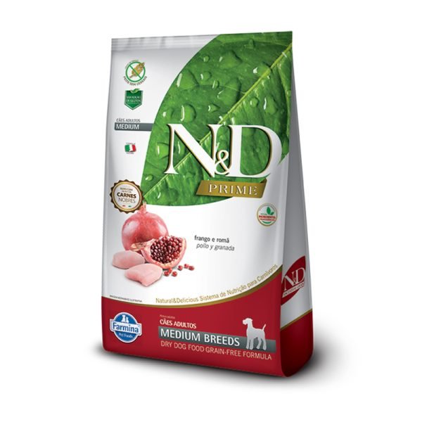 N&D Prime Pollo Granada Medium 2.5Kg