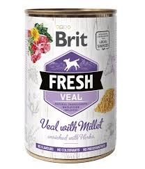 Brit Fresh Veal with Millet 400g
